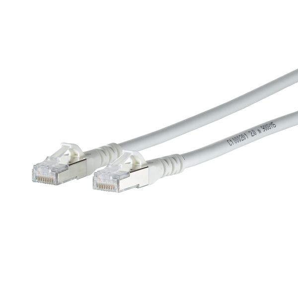 Patch cord Cat.6A AWG 26 7.0 m white image 1