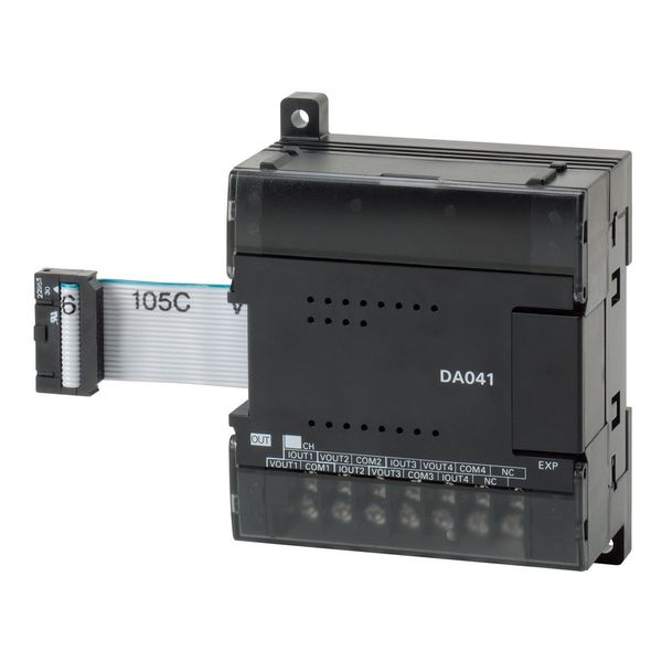 I/O expansion unit, 4 x analog outputs 0 to 5 V, 1 to 5 V, 0 to 10 V, image 1