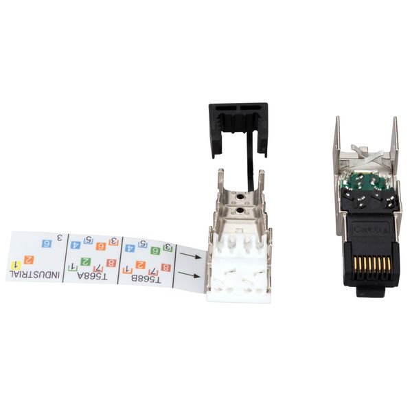 RJ45 industrial plug Cat.6a STP, on-site installable, image 2