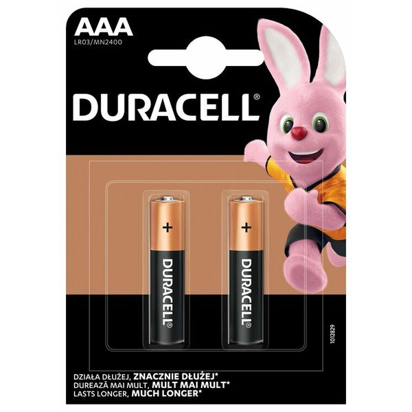 DURACELL Basic MN2400 AAA BL2 image 1