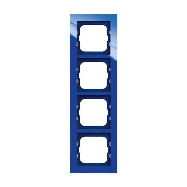 1725-288 Cover Frame Busch-axcent® Blue image 3