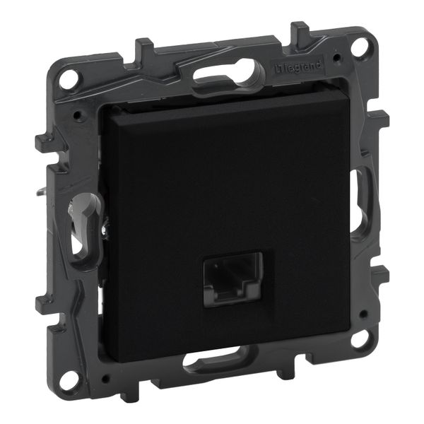 RJ45 socket Niloé Step category 6A STP black image 1