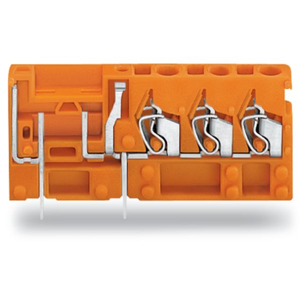 Stackable 3-conductor PCB terminal block with fuse mounting 2.5 mm² or image 2