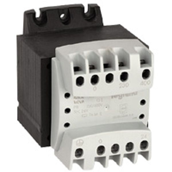 Equipment transformer 1 phase - prim 230-400 V / sec 24-48 V - 100 VA image 1
