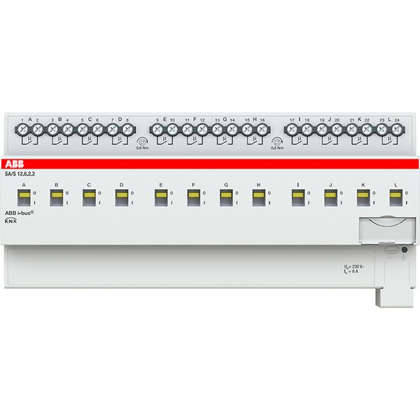 SA/S12.6.2.2 Switch Actuator, 12-fold, 6 A, MDRC image 1