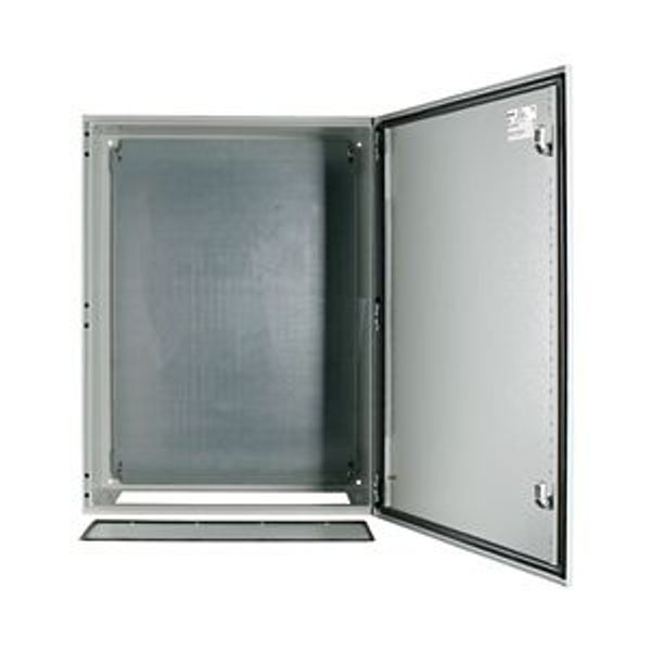 Wall enclosure with mounting plate, HxWxD=800x600x300mm image 4