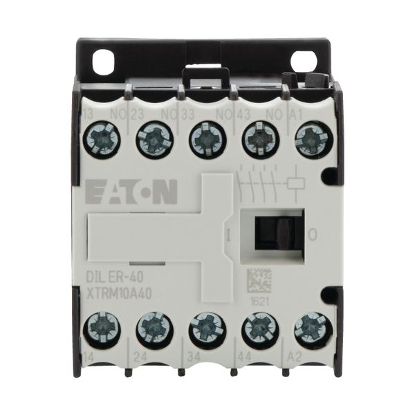 Contactor relay, 24 V 50 Hz, N/O = Normally open: 4 N/O, Screw terminals, AC operation image 7