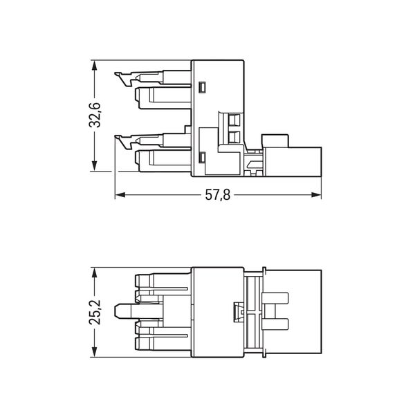 h-distribution connector 5-pole Cod. I blue image 5