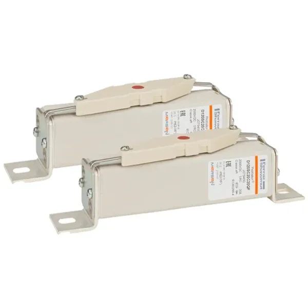 High-Speed Fuse 120 aR 2000VDC IEC 63A Striker L Brackets image 1