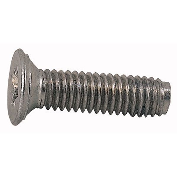 Countersunk screw, thread rolling, M6x22 image 1