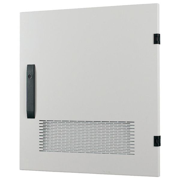 Door to switchgear area, ventilated, L, IP30, HxW=600x1100mm, grey image 5