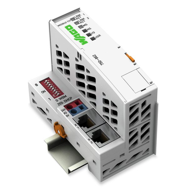 Controller Modbus TCP 4th generation 2 x ETHERNET light gray image 1