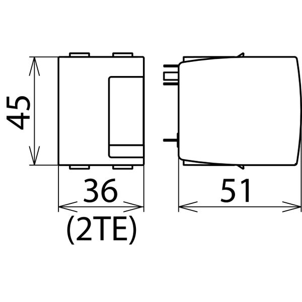 Protection module for DEHNrail M surge arrester image 2