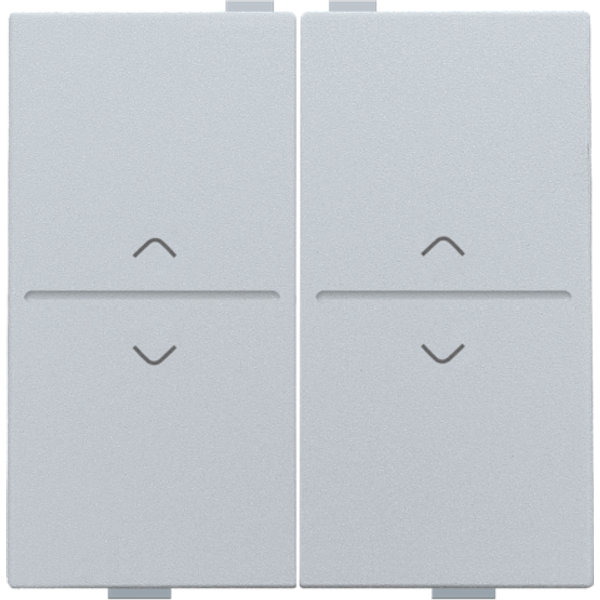 Double key with 'up' and 'down' arrows for wireless switch or push but image 2