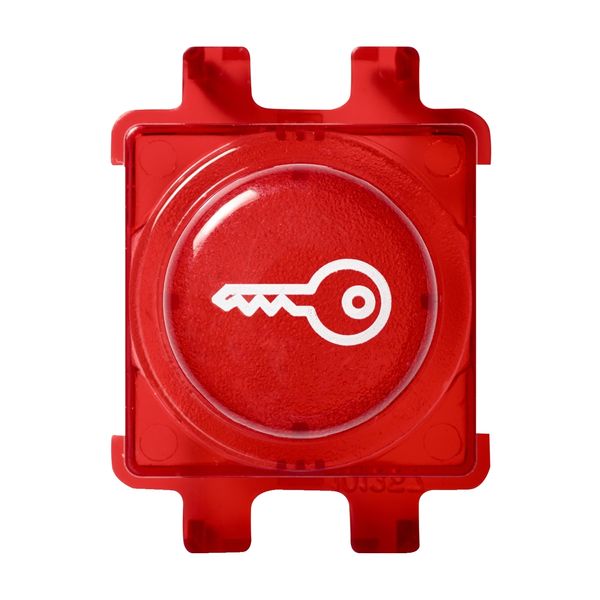 Renova - knob - printed symbol KEY - red image 3