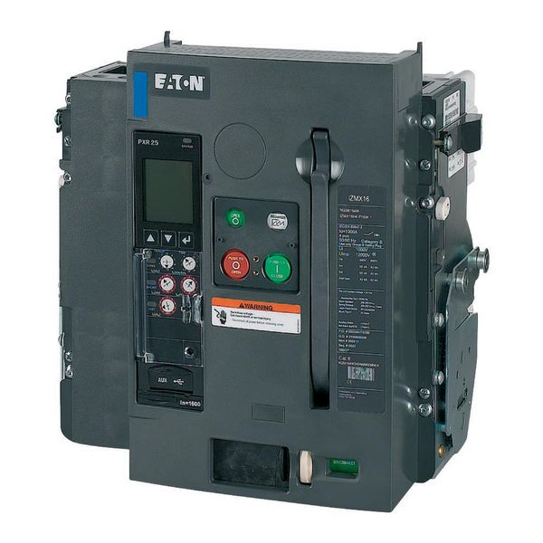 Circuit-breaker, 4 pole, 630A, 42 kA, P measurement, IEC, Withdrawable image 2