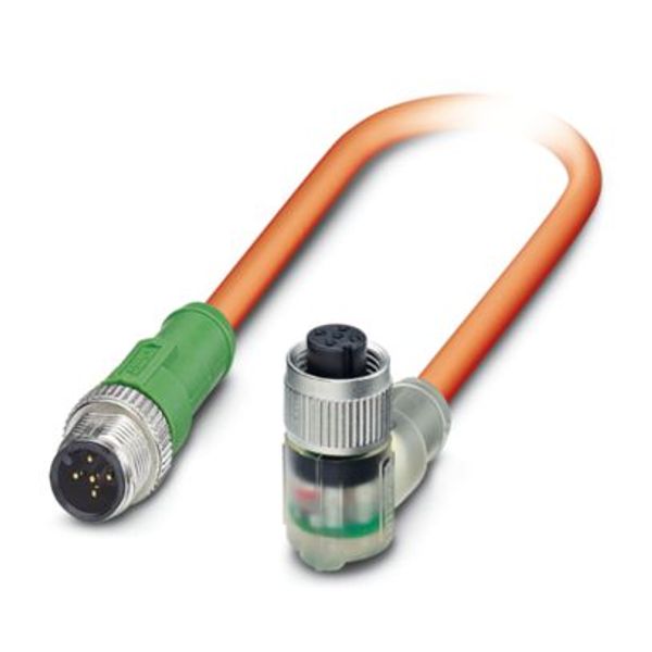 SAC-5P-M12MS/0,5-810/M12FR-3L - Sensor/actuator cable image 1