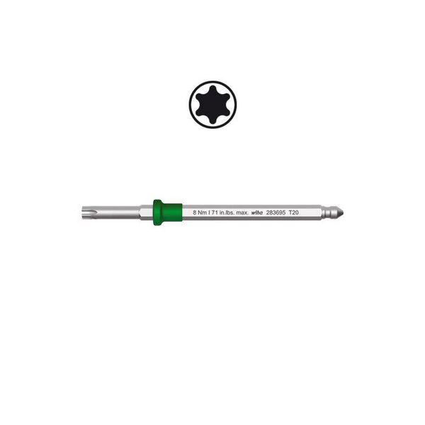 WIHA Torque TORX Wisselschacht 28369 T15 5.5 Nm image 1