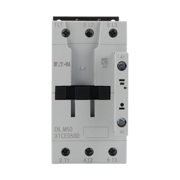 Contactor, 3 pole, 380 V 400 V 22 kW, 24 V 50 Hz, AC operation, Screw terminals image 12