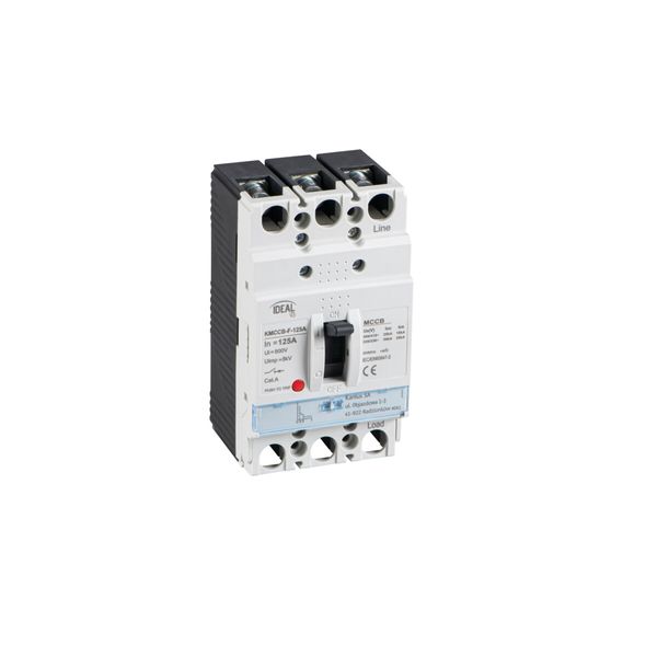 KMCCB-F-125A MCCB MCCB MCCB circuit breaker image 1