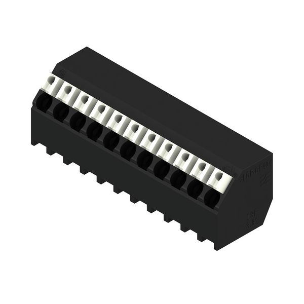 PCB terminal, 3.81 mm, Number of poles: 11, Conductor outlet direction image 4