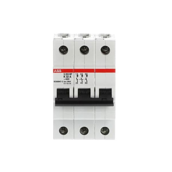 S203MT-Z32 Miniature Circuit Breaker - 3P - Z - 32 A image 3
