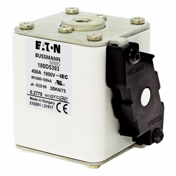 180D5393 Eaton Bussmann series high speed square body fuse image 1