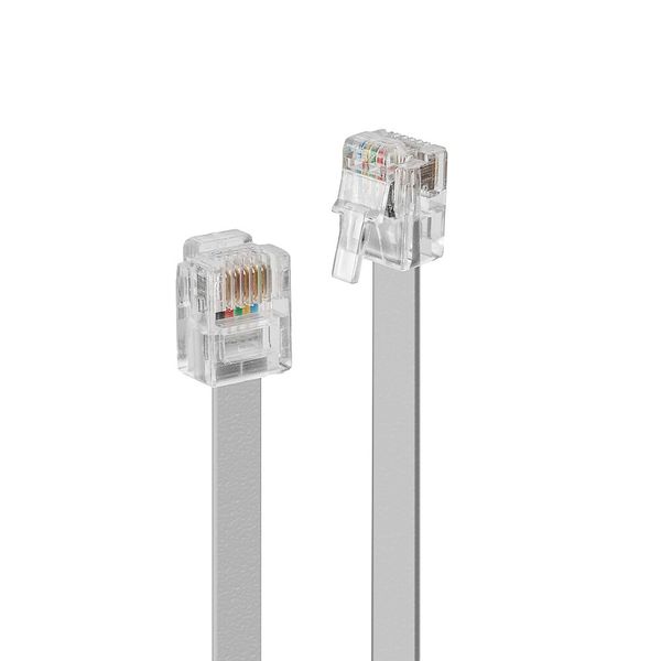 50m RJ12 Cable 6P6C RJ12 Male to Male image 1