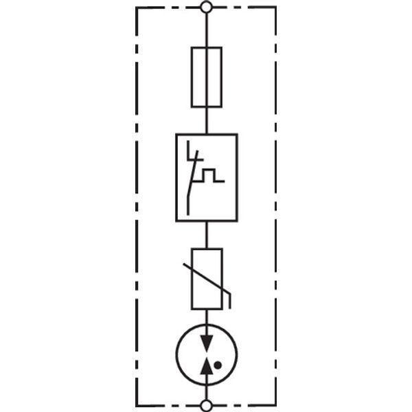Surge arrester Type 2 / single-pole 280V a.c. for NH1 fuse holders image 3