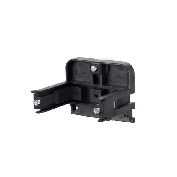 DIN rail mounting bracket for wall outlets - horizontal mounting 55 mm image 3