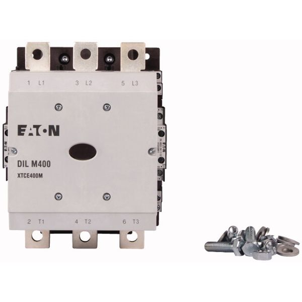 Contactor, 380 V 400 V 212 kW, 2 N/O, 2 NC, RAC 500: 250 - 500 V 40 - 60 Hz/250 - 700 V DC, AC and DC operation, Screw connection image 2