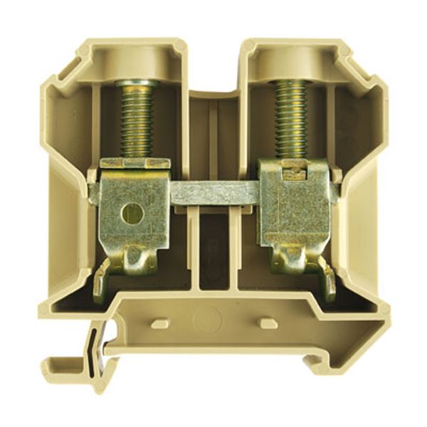 Feed-through terminal block, Screw connection, 35 mm², 800 V, 125 A, N image 1