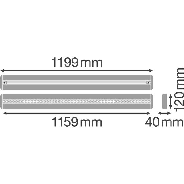 LINEAR IndiviLED® DIRECT/INDIRECT GEN 1 1200 42 W 3000 K image 4