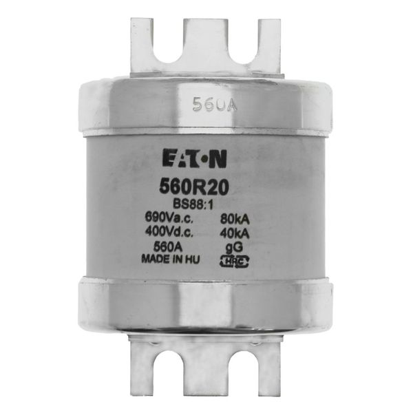 Fuse-link, low voltage, 560 A, AC 660 V, BS88, 74 x 112 mm, gL/gG, BS image 5