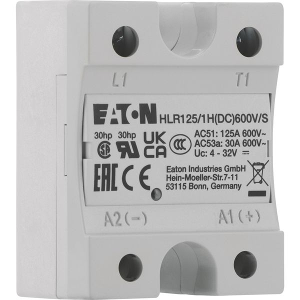 Solid-state relay, Hockey Puck, 1-phase, 125 A, 42 - 660 V, DC, high fuse protection image 23