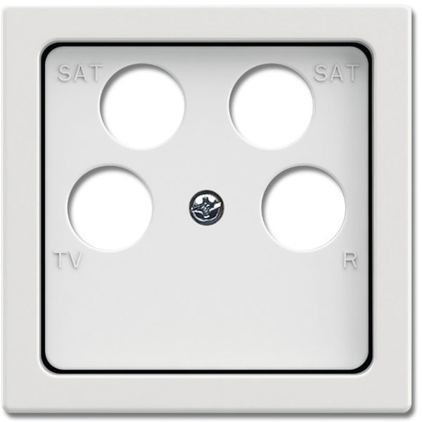 1743/10-04-884 CoverPlates (partly incl. Insert) future®, Busch-axcent®, carat® studio white matt image 1