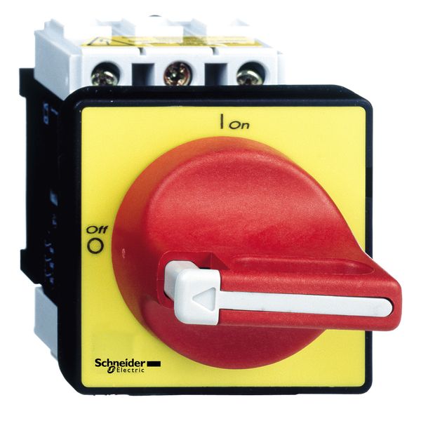 TeSys Vario - emergency stop switch disconnector - 20 A - on door image 1
