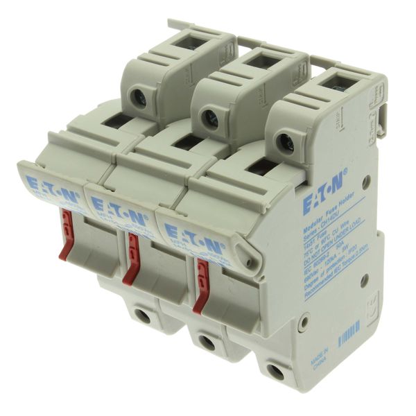 Fuse-holder, low voltage, 50 A, AC 690 V, 14 x 51 mm, 3P, IEC image 6