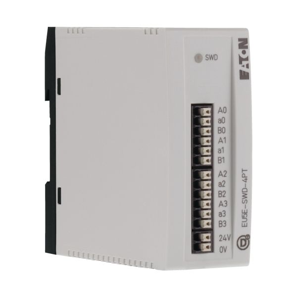 I/O module, SmartWire-DT, 24 V DC, 4AI configurable Pt100 / Pt1000: -50 - +200°C, Ni1000: -50 - +150 °C image 11