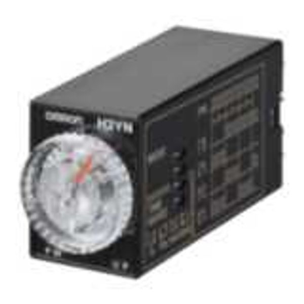 Timer, plug-in, 8-pin, multifunction, 0.1s-10m, DPDT, 5 A, 12 VDC Supp image 3