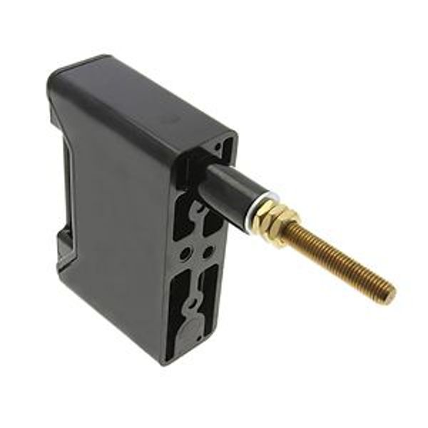Fuse-holder, LV, 63 A, AC 690 V, BS88/A3, 1P, BS, front connected, back stud connected, black image 5