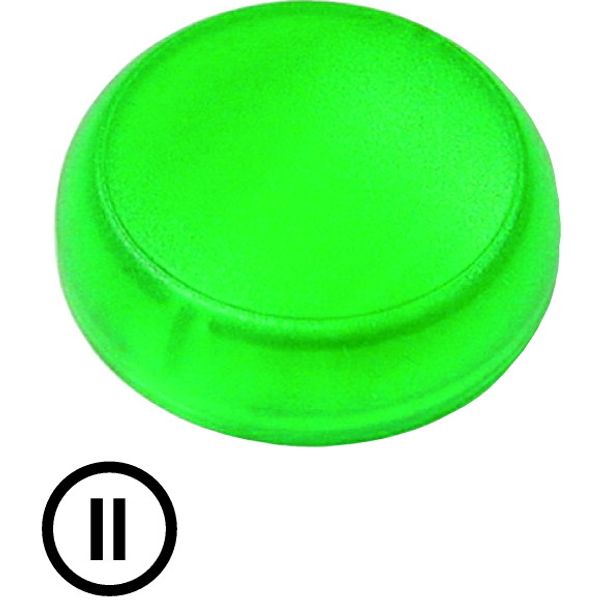 Lens, indicator light, green, flush, II image 1