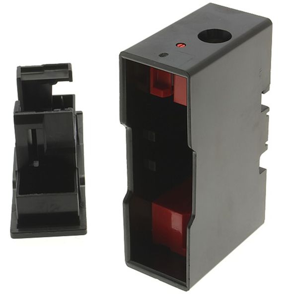 Fuse-holder, LV, 63 A, AC 550 V, BS88/F2, 1P, BS, front connected, black image 4