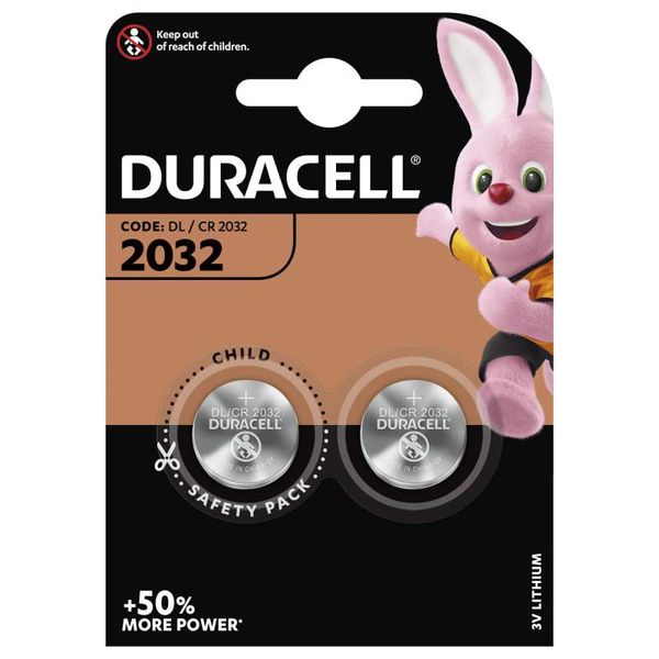 DURACELL Lithium CR2032 BL2 image 1