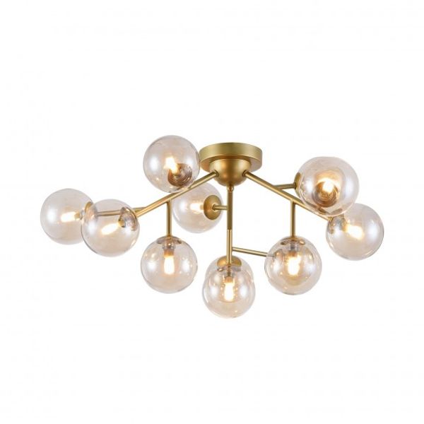 Modern Dallas Ceiling Lamp Gold image 3