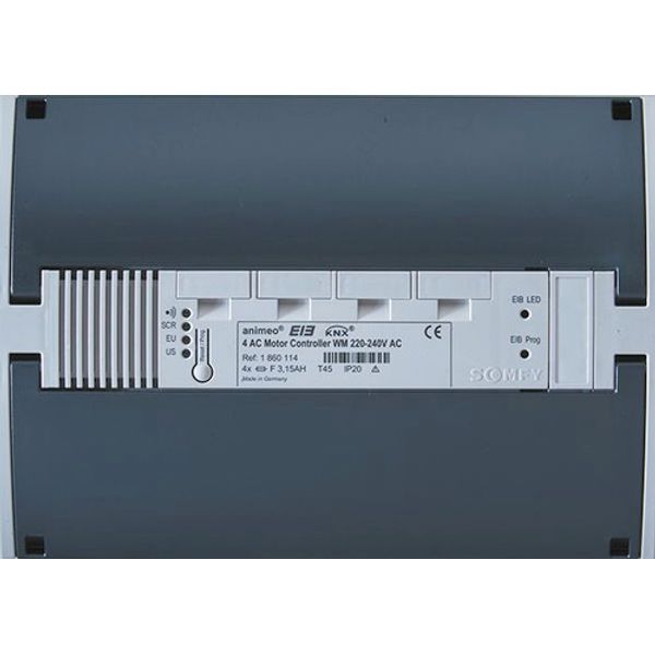 SOMFY 1860114 Motorcontroller animeo EIB KNX 4 AC MoCo, WM 220-240 VAC image 1