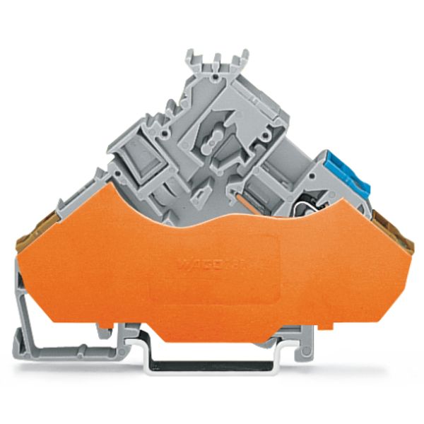 2-conductor actuator terminal block with colored conductor entries 2.5 image 2