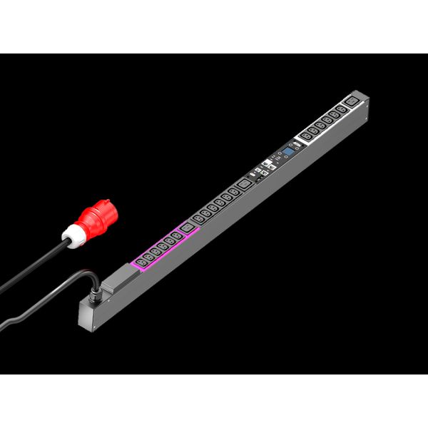 PDU metered+ 16A/3P CEE 18xC13+3xC19 image 1