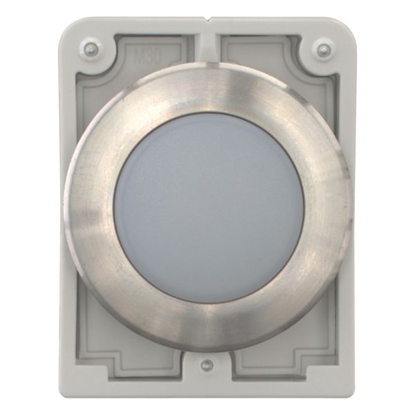Indicator light, RMQ-Titan, flat, white, Front ring stainless steel image 5