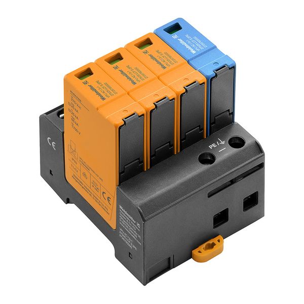 Surge voltage arrester  (power supply systems), without telecomm. cont image 1